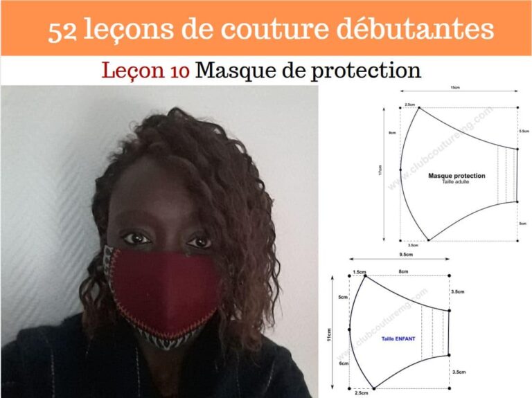 Tuto masque protection covid 19